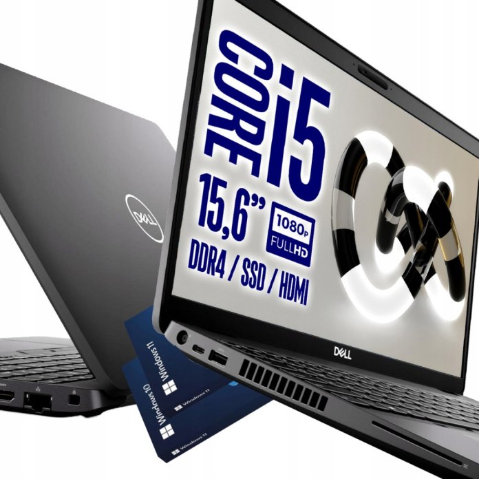 Dell Latitude 5500 zdjęcie produktu widok klawiatury